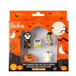 Захарна декорация  3D Хелоуин 5броя Decora HALLOWEEN