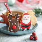 Комплект кутери - Дядо Коледа и елен Decora CHRISTMAS